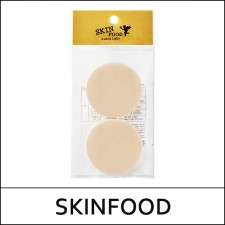 [SKIN FOOD] SKINFOOD ★ Big Sale 70% ★ Soft NBR Puff (2ea) 1 Pack / 1,600 won(25) / 재고만